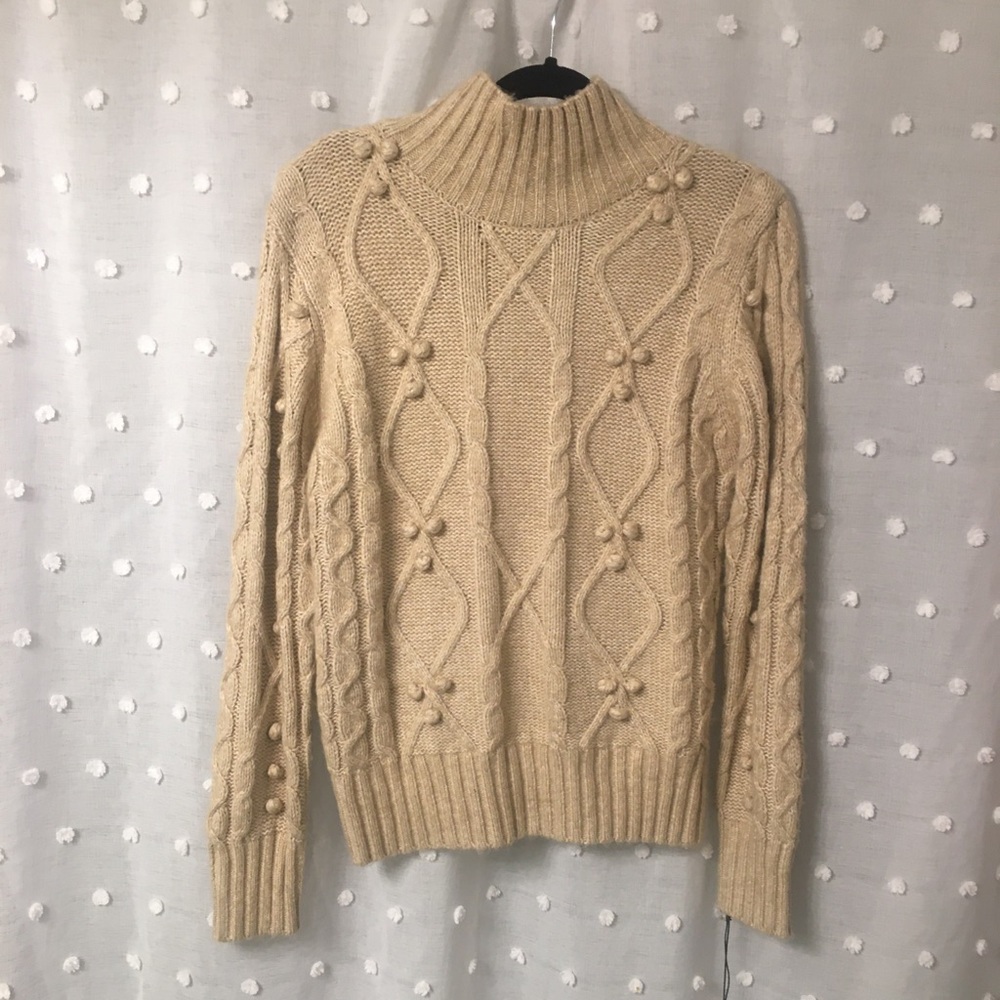 Knitted Pom Pom sweater